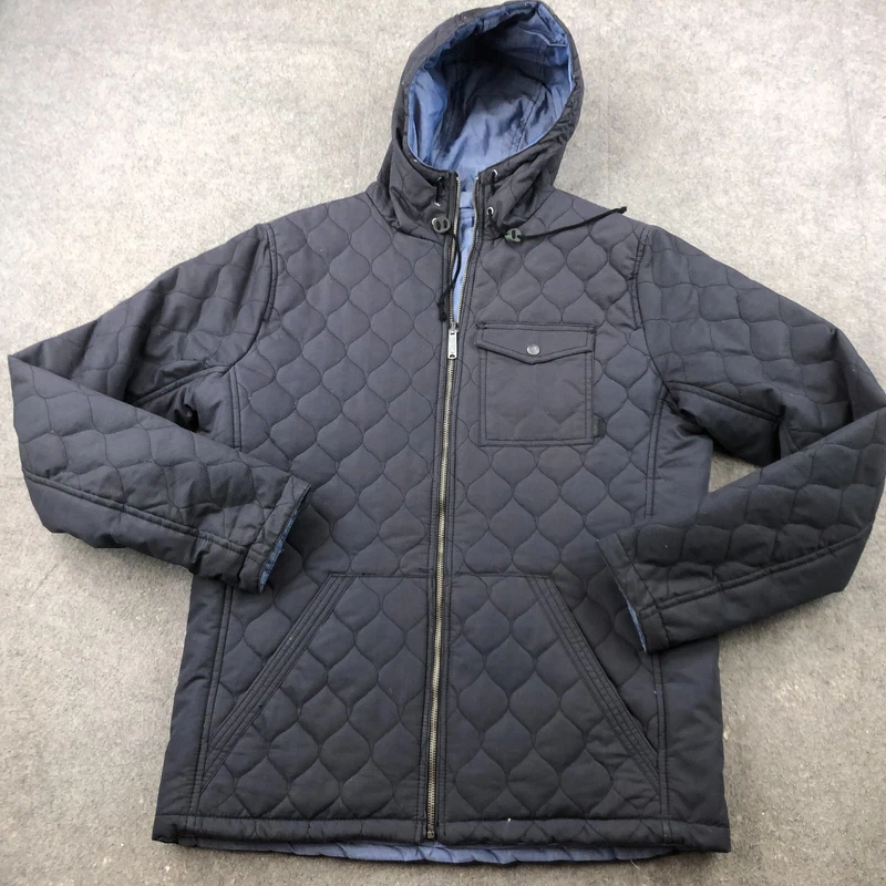 burton reversible dryride hooded snowboarding jacket