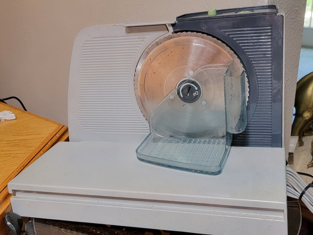 KRUPS Universal l スライサー Krups Universal Metal Deli Meat Cheese Slicer Chrome F372 | eBay