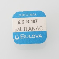 NOS Bulova 11ANAC Watch S.S. Wheel  Pinion 6K New Old Stock Part C15D16 