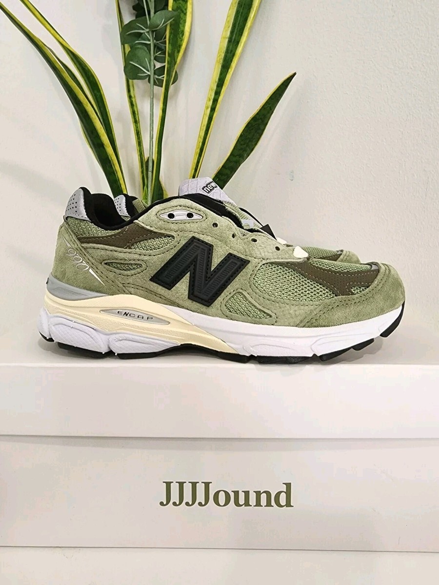 【23cm】NewBalance x JJJJound M990v3 New Balance x JJJJound 990v3 Sneakers | Green | FARFETCH