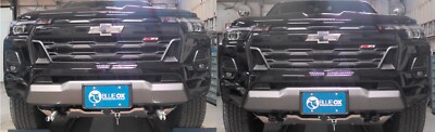 Blue Ox BX1758 Vehicle Baseplate Front Towing for 23-26 Colorado Canyon