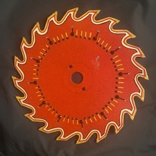 Saw Blade Wall Art -Hand Painted