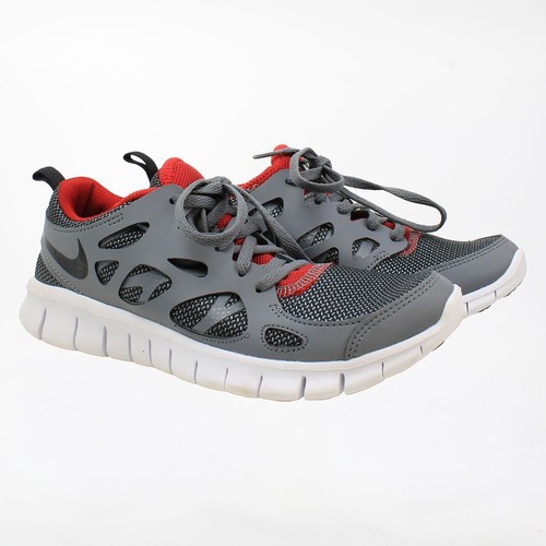Nike Free Run 2 GS Kids Grey Trainers - No Box - Picture 3 of 4