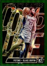 2019-20 Donruss Complete Players Green Flood #17 Blake Griffin Detroit Pistons