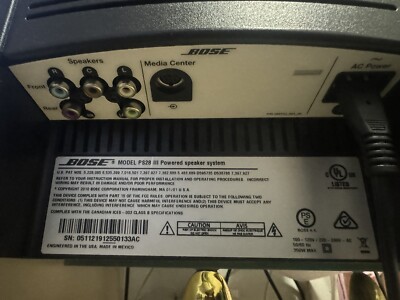 Bose Lifestyle T20 5.1 Channel Home Theater System for sale online