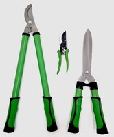 3Er-Set Astschere Heckenschere Rosenschere Gartenschere Baumschere Strauchschere