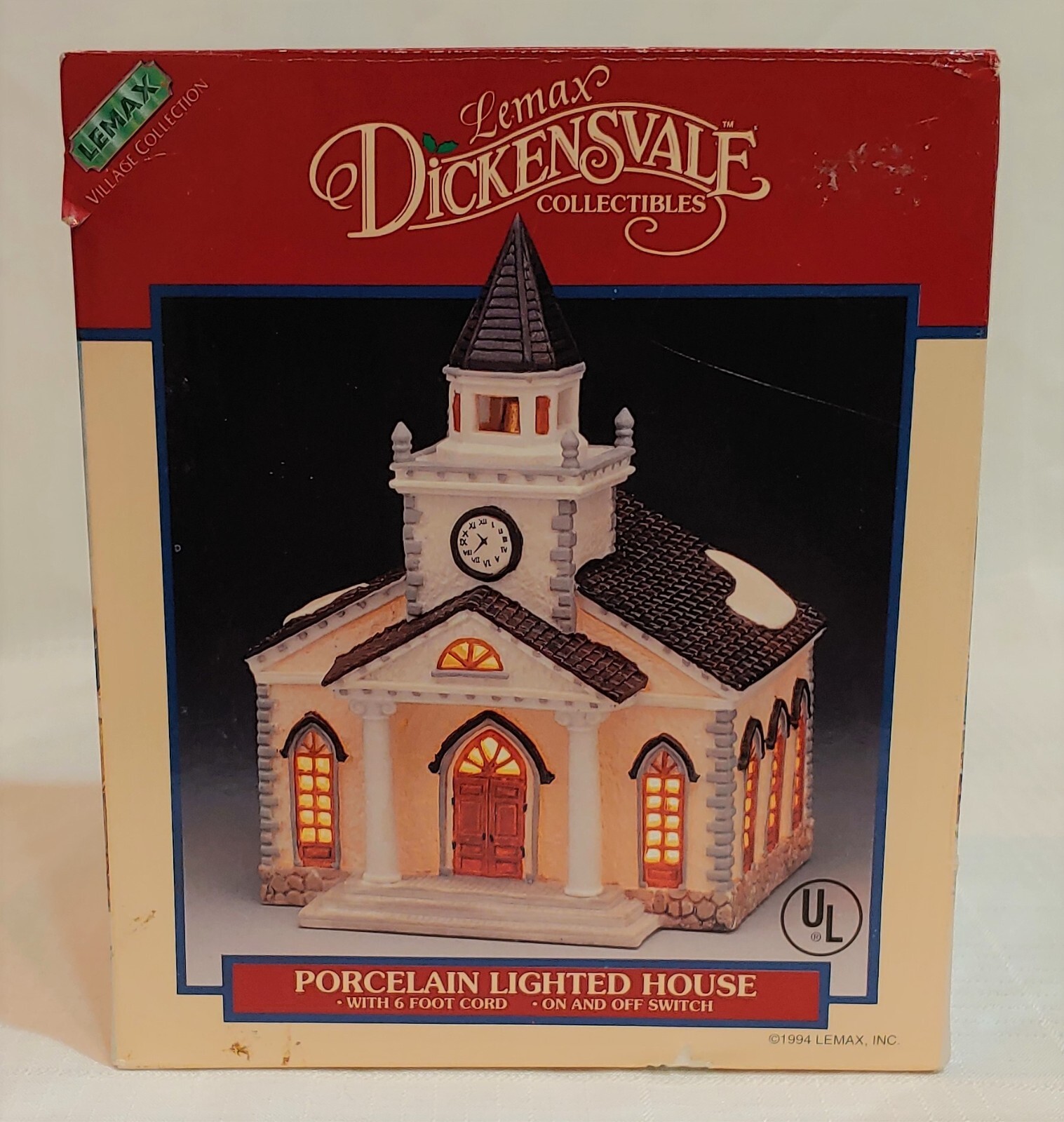 Lemax Dickensvale Lighted Church Christmas Villages eBay