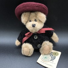 Boyds Bears Eloise Willoughby Plush Teddy Bear 6" J.B. Bean Jointed Sweater Hat