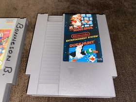 Lotto giochi Super Mario Bros./Duck Hunt (Nintendo, NES, 1988) e California testati