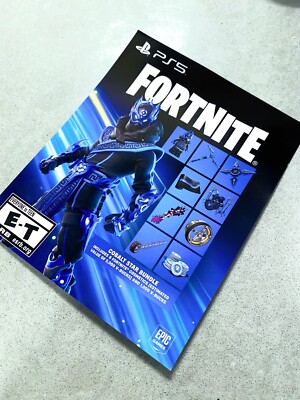 Fortnite Cobalt Star Bundle - includes 1000 V-Bucks