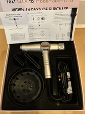 Silver Ella Bella Effortlessly Glam Blow Dryer - Hair Dryer, Missing Sleeve