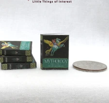 MYTHOLOGY 1:12 Scale Miniature Readable Illustrated Book