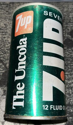 VINTAGE 7-UP - THE UNCOLA PULL TAB STEEL CAN | eBay