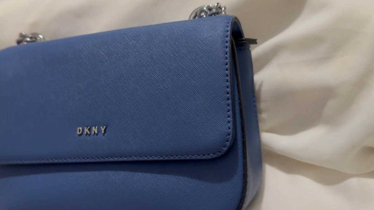 DKNY クロスボディバッグ DKNY Women's Porter Flap Crossbody Bag Midnight/Blue | eBay