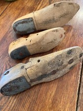 Vintage SHOE MOLDS 3  Various Sizes see Description Wood  Metal Cobbler