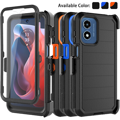 CAXKJE Custodia In Silicone + Pellicola Vetro Temperato Per Oukitel C32 (6.52'') - Cover Sottile Antiurdo, Nero