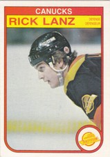 82/83 OPC...RICK LANZ...CARD # 348...CANUCKS...FREE COMBINED SHIPPING