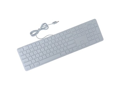 Macally Ultra Slim USB Keyboard For Mac - SLIMKEYPRO - TESTED
