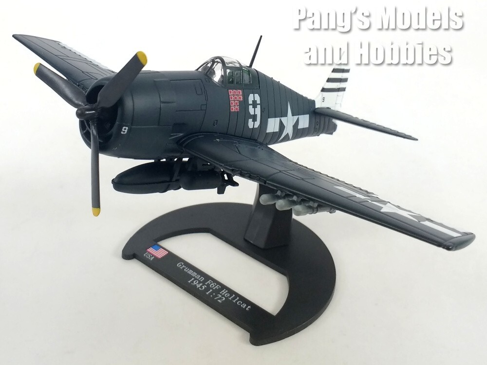Grumman F6F Hellcat VF-12, USS Randolph CV-15 US NAVY 1/72 Scale