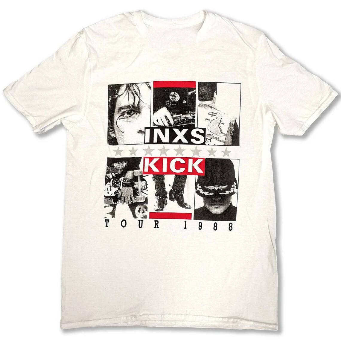 INXS Collection Tour 1988 Cotton Tee Gift For Fan S to 5XL T Shirt S4301