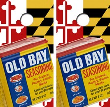 Maryland Themed Cornhole Board Wrap LAMINATED Wraps Decals Vinyl Sticker 3482
