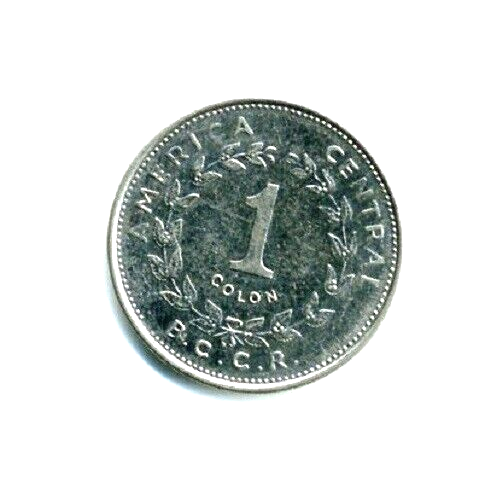 Moneda de 1 Colón Costa Rica 1984 dinero mundial - Imagen 1 de 2