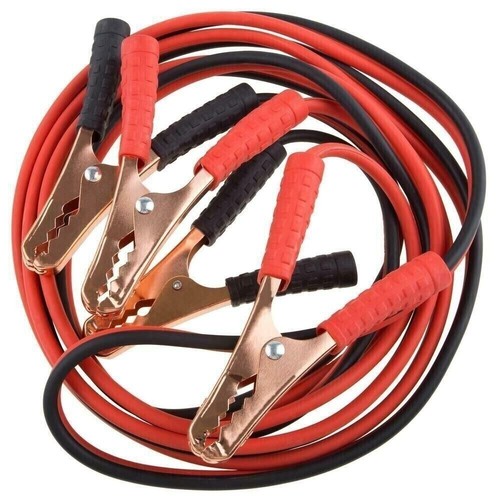 Car Truck Jumper Leads Jump Start Starter Booster Cables Heavy Duty Cable Leads - Picture 2 of 9