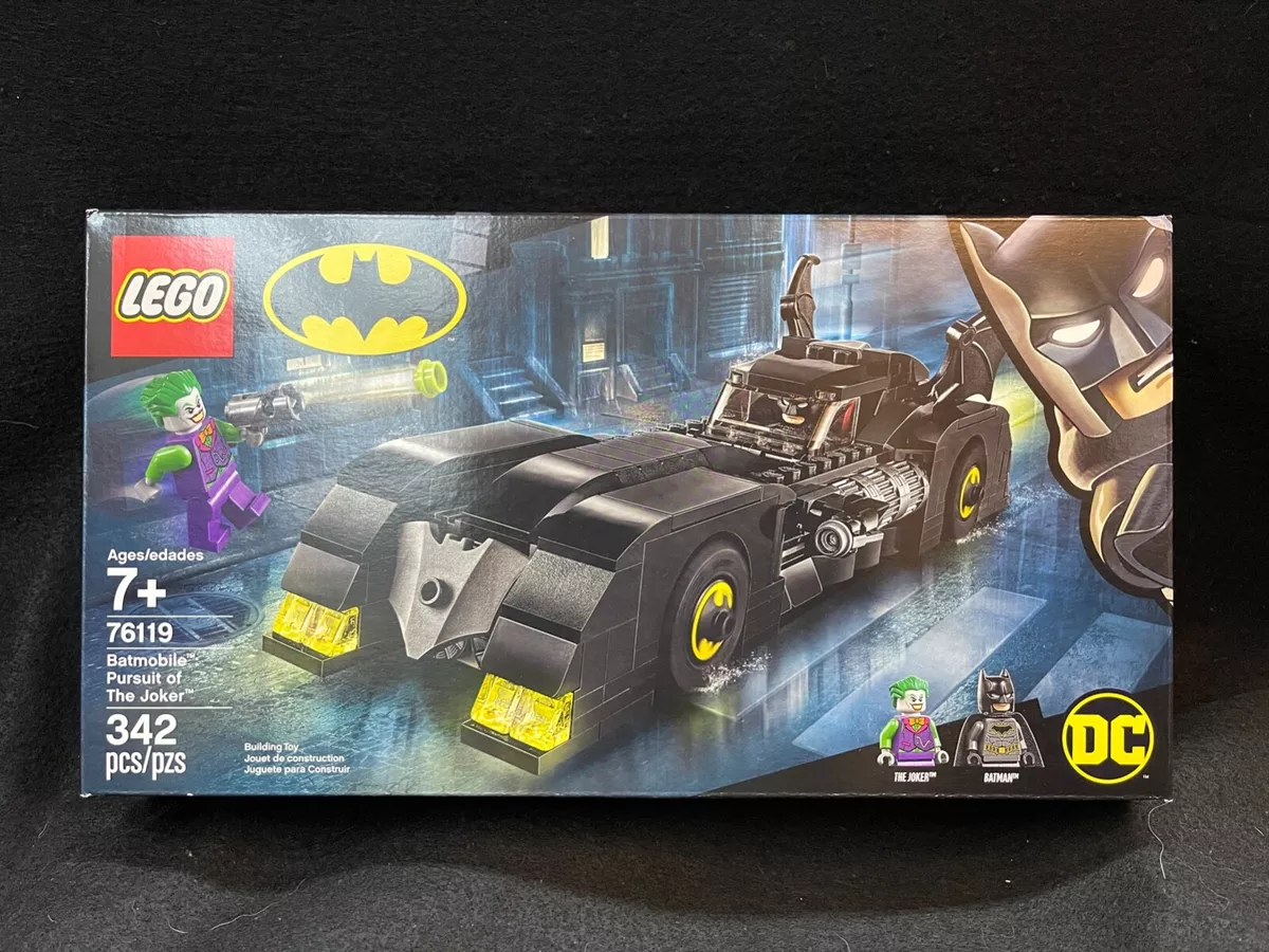 LEGO DC Comics Batmobile: Pursuit of The Joker 76119 Superhero Building Set