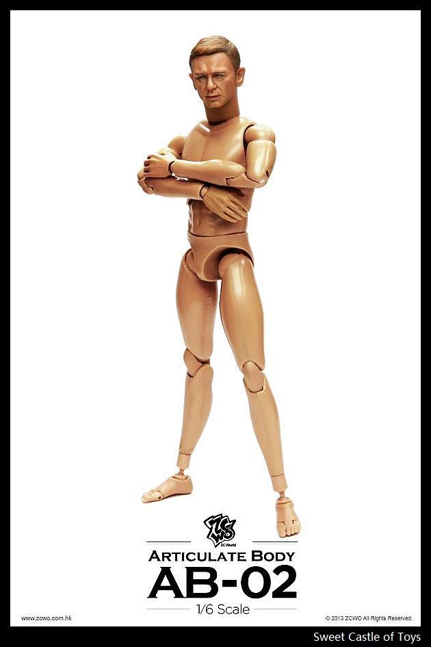 1/6 ZC Girl ZCWO Accessory Set Articulate Body AB-02 Agent James