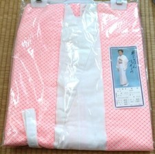 Japanese kimono TWO-part juban.white pink.