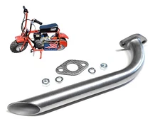 Exhaust Header for: Coleman ct100u or Coleman cc100x Mini bike only.