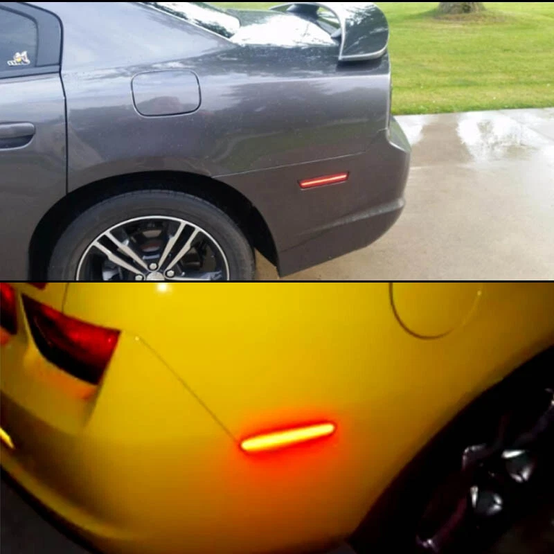Luces LED rojas para Dodge Challenger 2008-2014 Foto 3 de 4