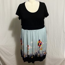 Torrid Dress Pixar Up Kevin Dug Carl Balloons...
