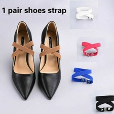 Women Elastic Shoes Strap Band for Holding High Heels Shoelace Replacement