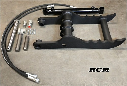 BOBCAT E42/E45/E50 HYDRAULIC THUMB CLAMP CLAW EXCAVATOR ATTACHMENT KIT - Picture 4 of 10