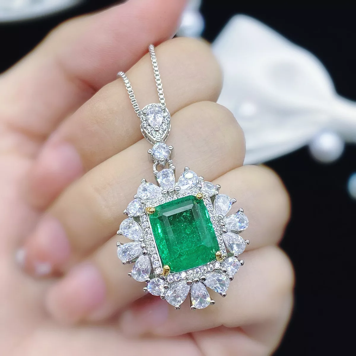Topaz and deals citrine necklace
