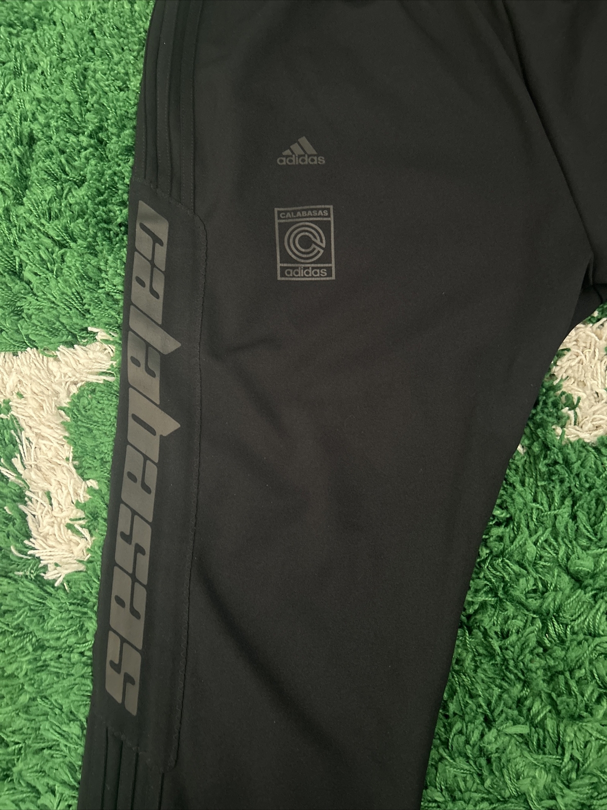 Kanye West Adidas Calabasas Yeezy Track Pants Size XL… Gem