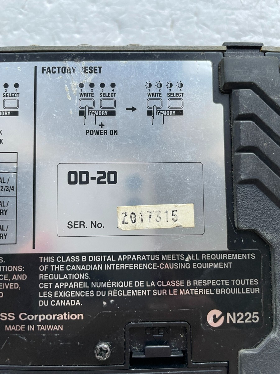 Boss OD-20 Distortion Guitar Effect Pedal for sale online | eBay