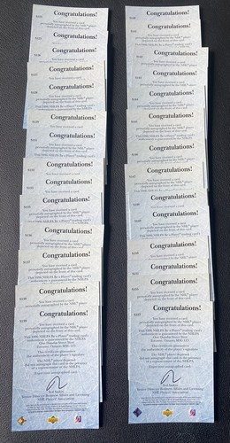 1995-96 Upper Deck Be a Player Autographs (184) Card Auto Near Set Lot (NM-MT) - Picture 10 of 14