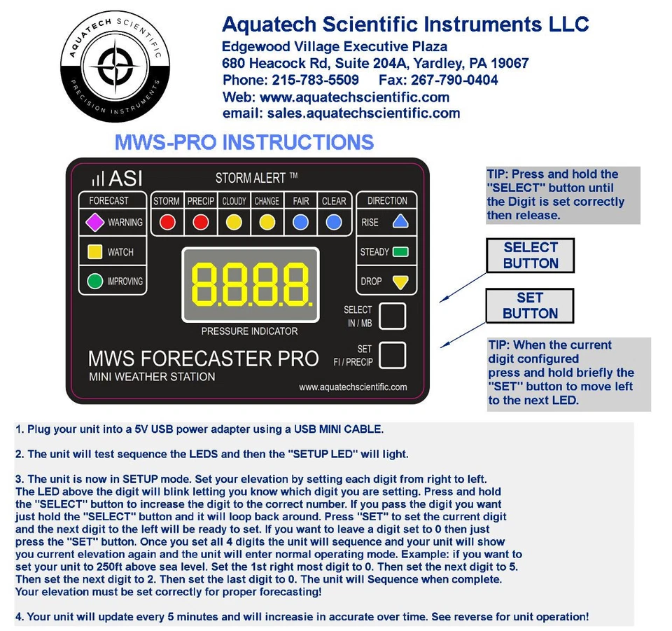 ASI MINI WEATHER STATION PRO - MWS PRO BLACK CASE - Image 2 of 3