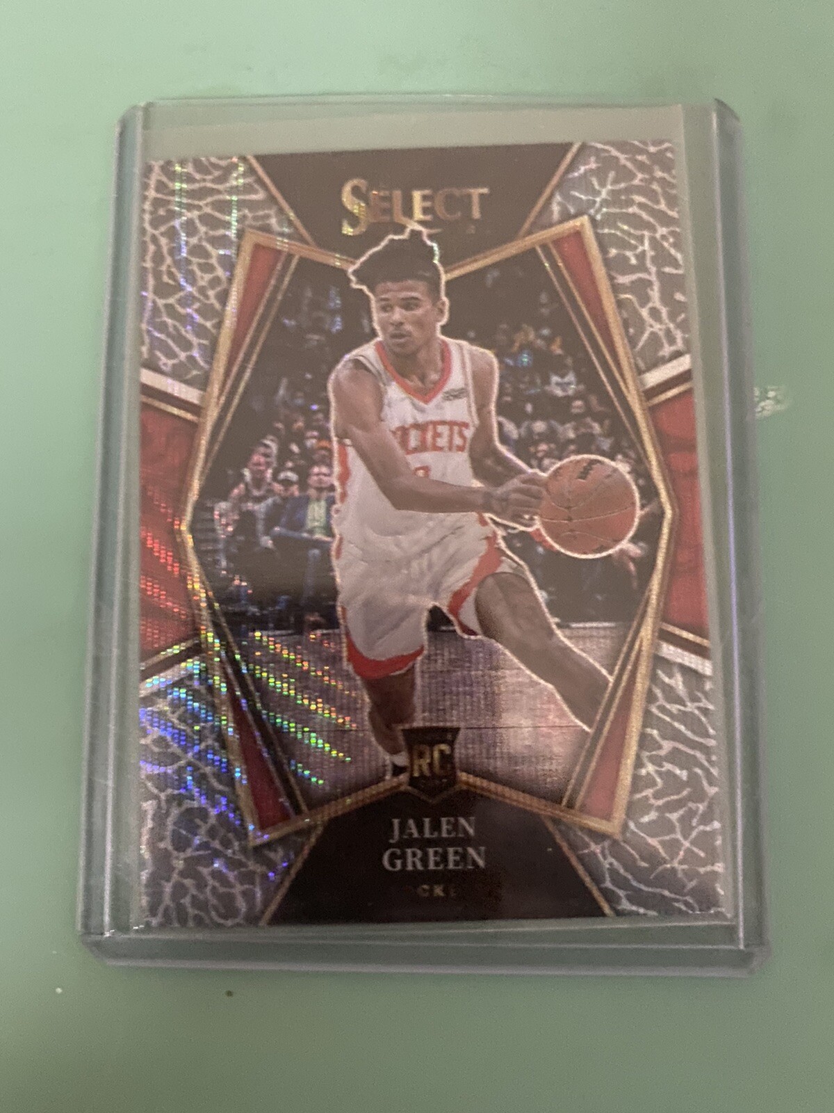 2021-22 Select Jalen Green Elephant Prizm RC- Super Rare. # 190. Rockets. Suns