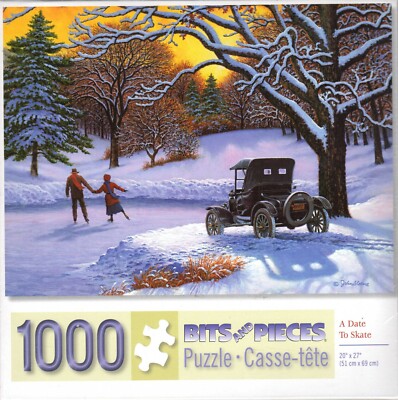 Bits And Pieces - Date To Skate 1000 Piece Puzzle - John Stone