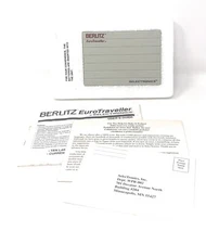 Berlitz EuroTraveller Interpreter PH510 Selectronics 1990 - Tested - Works