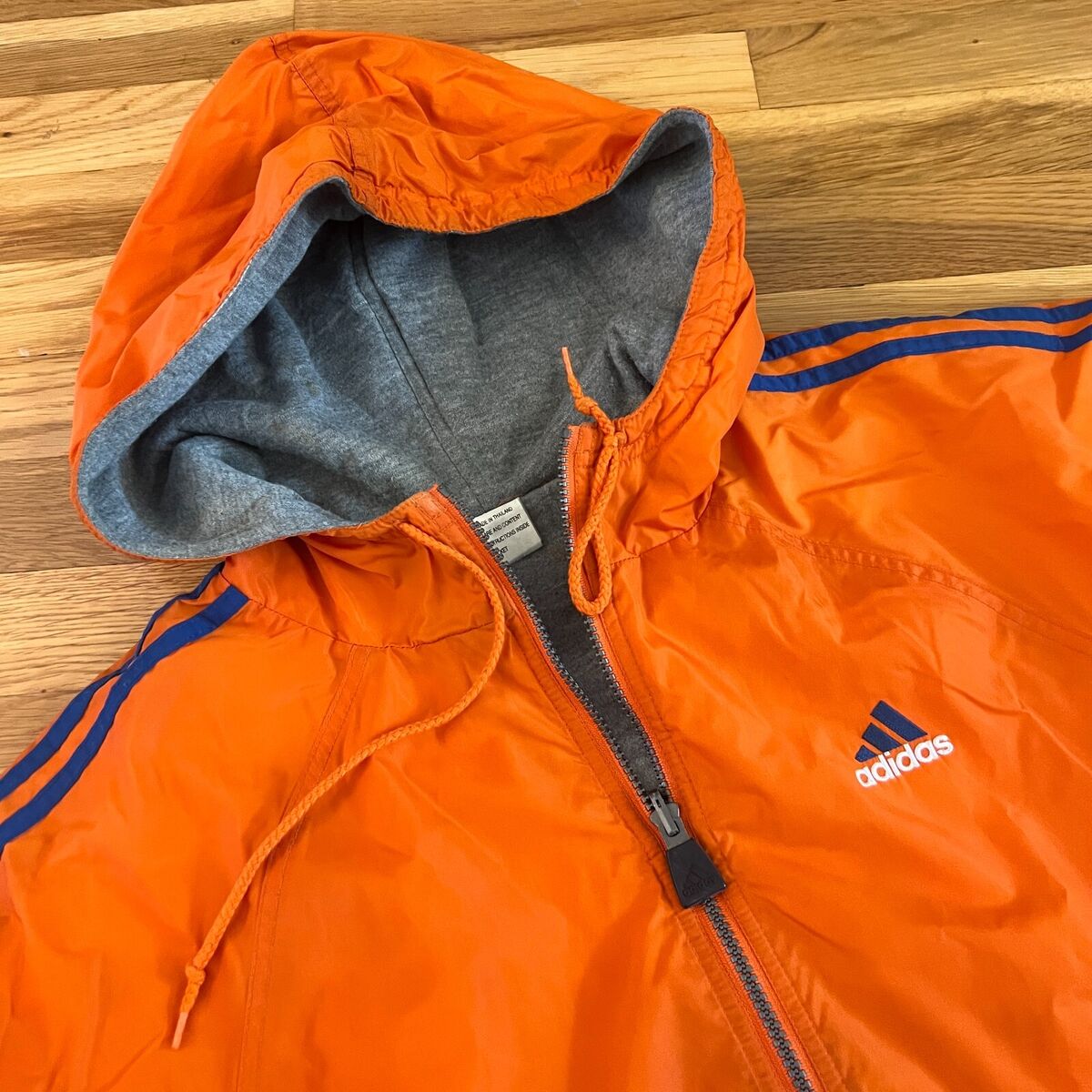 VTG Y2K Adidas Reversible Puffer Track Jacket - Orange/Gray VTG Y2K Adidas Reversible Puffer Track Jacket - Orange/Gray