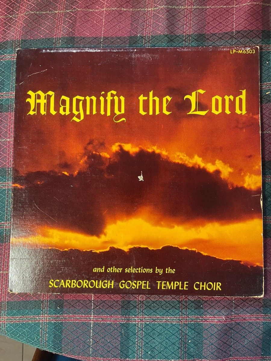 RARE Scarborough Gospel Temple Choir - Magnify the Lord LP Vinyl