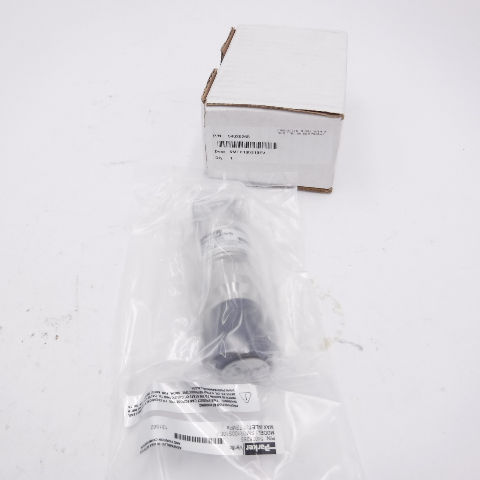 Parker Veriflo Surface Mount Pressure Regulator 54026265