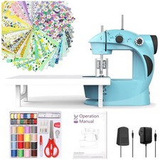 Portable Mini Sewing Machine Bundle for Kids ...