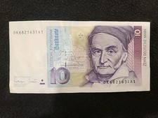 10.1.1993 GERMANY FEDERAL REBUBLIC 10 DEUTSCHE MARK FRANKFURT DK 6821631A1