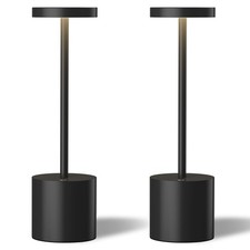 LED Cordless Table Lamps Set of 2,Portable Rechargeable 5000mAh Outdoor Table La