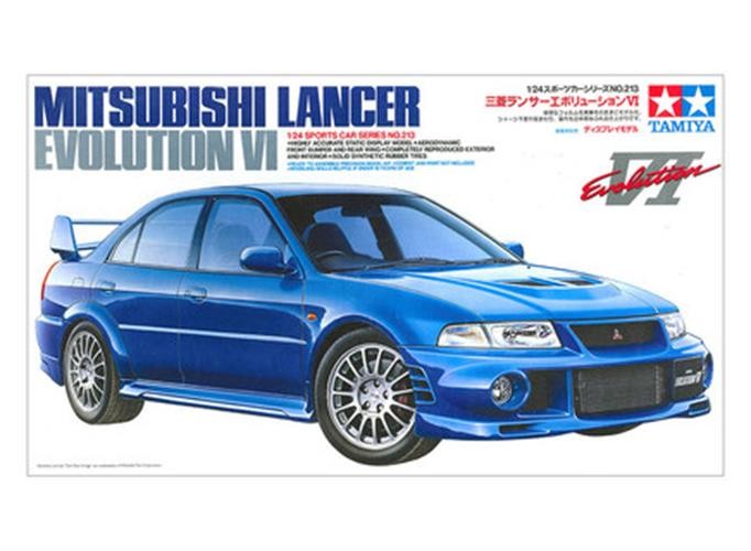 Tamiya Model Kit 1/24 1:24 Mitsubishi Lancer Evolution VI scale kit 24213